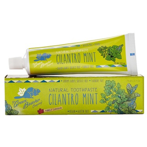 Green Beaver Cilantro Mint Natural Toothpaste