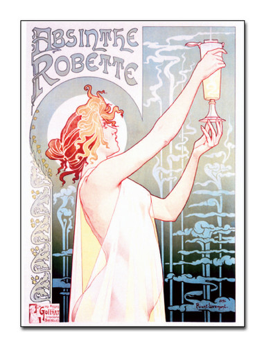 Absinthe Robette Postcards, Set of 10