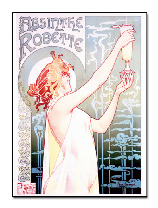 Absinthe Robette Postcards, Set of 10