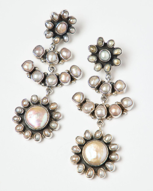 Celestial Pearl Chandeliers