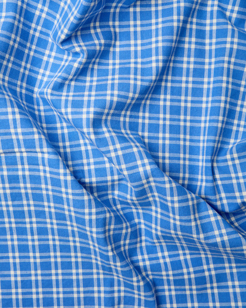 Cottage Gingham Tablecloth, Blue