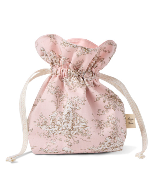 The Rosy Toile Pouch