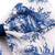 The Navy Toile Bow