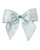 Silk Pastel Blue Check Bow