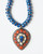 Lapis Heart Necklace