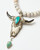 Turquoise Longhorn Necklace