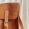 RUAH | Matera Handcrafted Rustic Leather Mate & Thermos Bag Bolso Matero - Artisanal Charm for Stylish Greenery