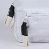 Fracking Design Chocon Backpack - Stylish White/Black Design for Urban Adventures | 29 cm x 36 cm x 4 cm