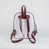 FRACKING DESIGN | Loma Campana Backpack - White/Brown Design for Trendy Adventures Color Suela y Blanco | 25 cm x 30 cm x 5 cm