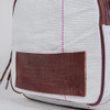 Fracking Design Loma Campana Backpack - White/Brown Design for Trendy Adventures Color Suela y Blanco | 25 cm x 30 cm x 5 cm