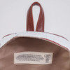 FRACKING DESIGN | Loma Campana Backpack - White/Brown Design for Trendy Adventures Color Suela y Blanco | 25 cm x 30 cm x 5 cm