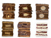 Cla Lafquen Mixed Box Alfajores Milk Chocolate & White Chocolate Alfajor with Dulce de Leche & Bonbons Inside Alfajores Artesanales Bon o Bon, Marroc, Dos Corazones (pack of 6)