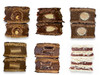 Cla Lafquen Mixed Box Alfajores Milk Chocolate & White Chocolate Alfajor with Dulce de Leche & Bonbons Inside Alfajores Artesanales Bon o Bon, Marroc, Dos Corazones (pack of 6)