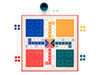 Ruibal Ludo Board Game Classic Strategy Board Juego De Mesa Familiar Ludo (Spanish)