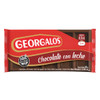 Georgalos Chocolate Con Leche Classic Mini Milk Chocolate Bars - Gluten Free, 25 g / 0.88 oz (family box of 24 bars)