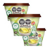 Felices las Vacas Avocado & Olive Hummus | Gluten-Free, 100% Plant-Based Hummus de Palta & Oliva, 220 g / 7.7 oz (pack of 3)