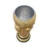 World Cup Fernet Glass Pitcher - World Cup 1L Sturdy Glass Jug - Perfect for Parties and Gifts