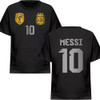 AFA Football Shirt Nro 10 Lionel Messi Argentina National Team Cotton Jersey (Various Sizes Available)