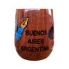 Mate Hand-Painted Lacquered Wood Mate Cup - Mafalda Design