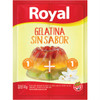 Royal Unflavored Ready to Make Jelly Gelatina Sin Sabor Jell-O, 8 servings per pouch 14 g / 0.49 oz (box of 8 pouches) 