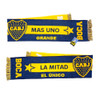 Official Football Team Scarf Club Atlético Boca Juniors Soccer Fan Gear "La Mitad Mas Uno"