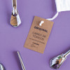 Flamenco Patichata Medium Curved Bombilla, Stainless Steel, 17 cm / 6.7"