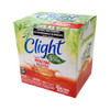 Clight Apple Flavored Powdered Drink Mix, Stevia Sweetened Jugo en Polvo Sabor a Manzana Deliciosa con Stevia, 7.5 g / 0.26 oz (box of 20)