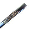 Bombilla Chata Steel Flat Bombilla Chata with Engraved Details Bombilla Labrada Rectangular