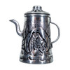 Cafetera Handcrafted Aluminum Coffee Maker with Horse Engraving – Artisanal Design, Durable Build Cafetera con Grabado de Caballo