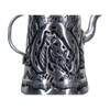 Cafetera Handcrafted Aluminum Coffee Maker with Horse Engraving – Artisanal Design, Durable Build Cafetera con Grabado de Caballo