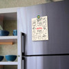 Illustrated Postcard Mate Fan by Pampa Direct from Uruguay