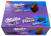 Milka Oreo Choco Pause Wafers with Chocolate Filled with Oreo, 45 g / 1.58 oz (box of 15 bars)