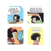 Magnetic Page Markers Tira Color, Set of 4, 4 x 4 cm (1.57' x 1.57')