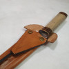 Gran Fuego Campero Knife 11 cm Stainless Steel with Wooden Handle & Leather Sheath Cuchillo Campero