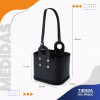 Sumate Set Matero with Eco-Leather Carrying Basket, Yerbera, and Azucarera, 20 x 21.5 x 16 cm / 7.87 x 8.46 x 6.3"