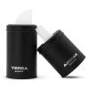 Sumate Mate Set with Eco-Leather Carrying Basket Basket, Flexible Handle, Yerba & Sugar Containers