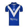 Diadora Polo Shirt Vélez Sarsfield Alternate Jersey 2023, Blue, Men's Sportswear