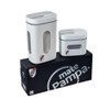 Mate Pampa River Plate Pampera Kit - Black Mate Set with Sugar Bowl & Yerba Container