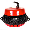Parrigas Mini Indoor Grill Parrilla Enlozada Para La Hornalla Classic Argentinian Tiled Kitchen Grill No Smoke & No Odor, 30 cm / 11.8" (Red)