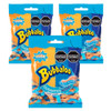 Bubbaloo Soft Chewy Candy Sour Worms Orange & Blueberry Flavor, 82.5 g / 2.91 oz (pack of 3)