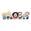 Imanias Mafalda & Friends Magnet Collection, 15 cm x 5 cm (5.90' x 1.96') – Argentinian Fridge Magnet