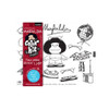 Imanias Mafalda Fashion Kit Magnet Collection – To Paint, Cut and Play Dress up Mafalda (27.5 x 20 cm / 10.85' x 7.87')