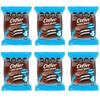 Cofler Choco Creamy Triple Alfajor – Extra Filled Chocolate Cookie Sandwich, 60 g / 2.11 oz ea (pack of 6)