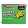 Dismar Sulfur Bars for Muscle Pain Relief en Barras de Azufre (5 Count)