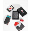 Kyma Official River Plate CARP Double Wallet Millonaria RFID-Blocking Minimalist Design, PU Leather Billetera Doble Millonaria con Bloqueo RFID