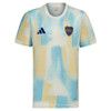 Adidas Boca Juniors Prematch Jersey - Fan Version AEROREADY for Men Camiseta Prepartido Versión Hincha Hombre 24/25
