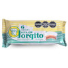Jorgito Alfajor White Glazed with Dulce de Leche Filling Alfajor Blanco Glaseado con Relleno de Dulce de Leche, 50 g / 1.76 oz ea (6 units tray)
