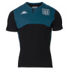 Kappa Racing Club Black Polo T-Shirt For Unisex REGULAR FIT Chomba Polo Salida 25/26