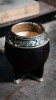 Matesur Imperial Torpedo Mate Alpaca Special + Bronze Detailing, Handmade Imperial Torpedo Mate de Alpaca Especial