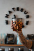 Matesur Imperial Mate Animal Print Pumpkin Alpaca Leather Stainless Steel Mate Imperial Animal Print Cuero Calabaza, 12 cm / 4.7'